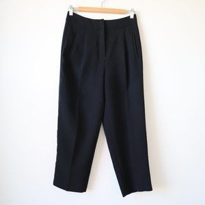 Wilfred Black Wide Leg Cropped Pants, Size 0